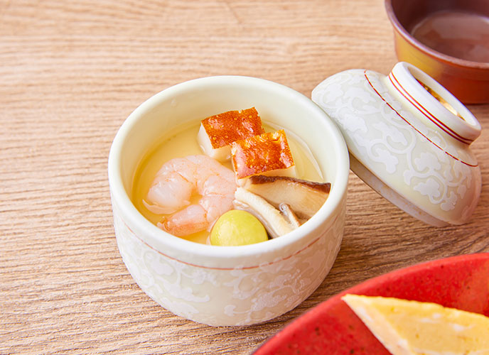 鮨 波奈本店別邸の朝食